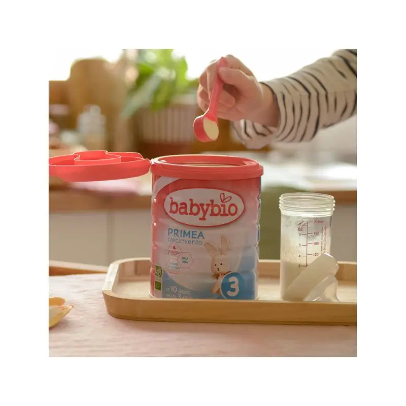 Babybio Primea 3 Kuhmilch Wachstum 12-36 Monate, 800 Gramm
