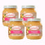 Babybio Pfirsich-Apfel, Packung 4 x 130 g