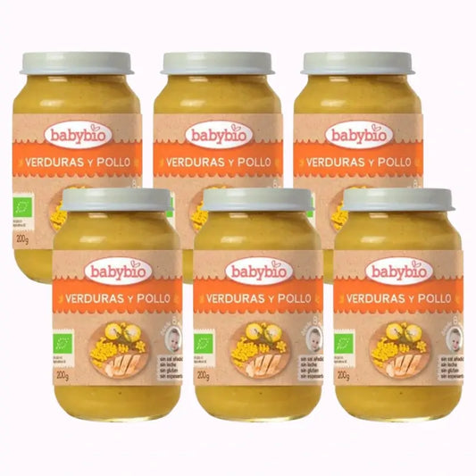 Babybio Menü Tradition Huhn, Packung 6 x 200 g