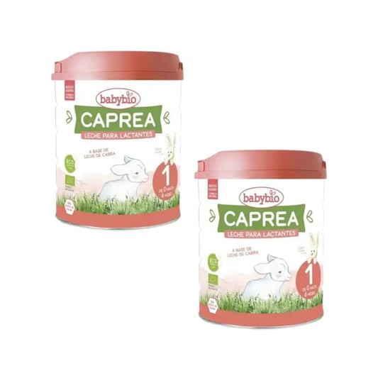 Babybio Caprea 1 Ziegenmilch 0-6 Monate, Packung 2 x 800 g