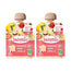 Babybio Pouch Apfel-Erdbeer-Vanille, Packung 2 x 90 Gramm