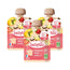 Babybio Pouch Apfel-Erdbeer-Vanille, Packung 3 x 90 Gramm