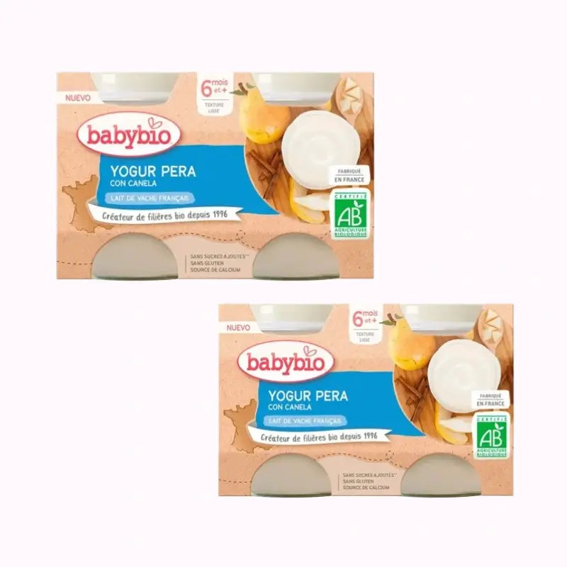 Babybio Joghurt Birne Kuh, Packung 2 x 2X130 g