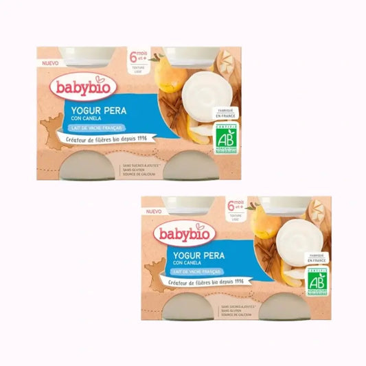 Babybio Joghurt Birne Kuh, Packung 2 x 2X130 g