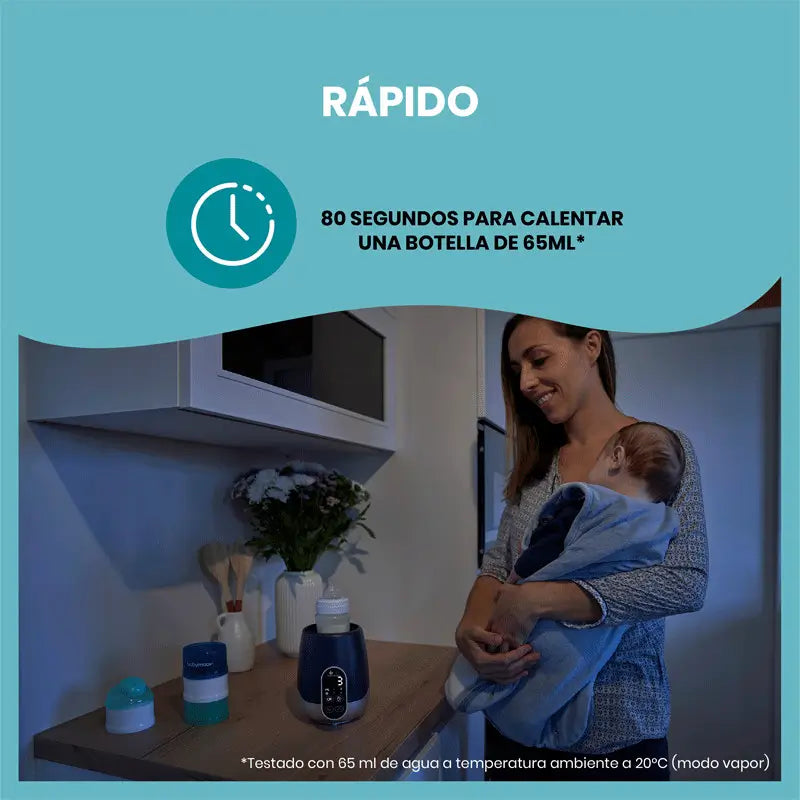 Babymoov Nutrismart Flaschenwärmer/Muttermilchspender - Haus/Auto