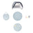 Babymoov Anti-UV UPF 50+ Spielplatz mit Mini-Pool Aquani Provence