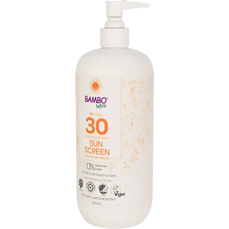 Bambo Nature Sonnenschutzmittel Spf30, 500 ml