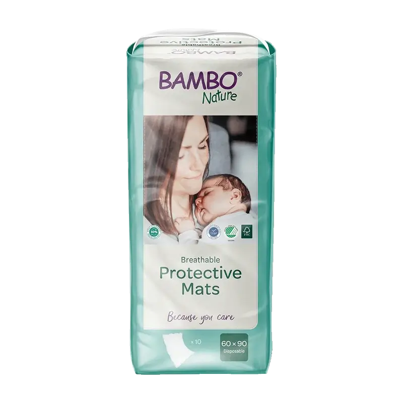 Bambo Nature Bettlaken 60X90Cm, 10 Stück