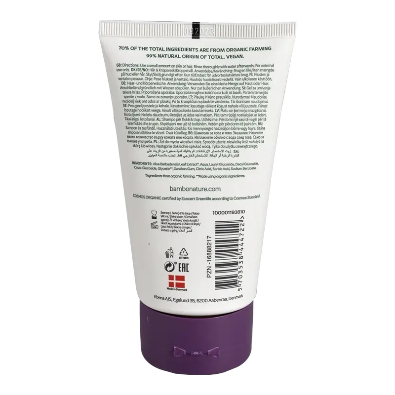 Bambo Nature Badegel & Shampoo, 150 ml