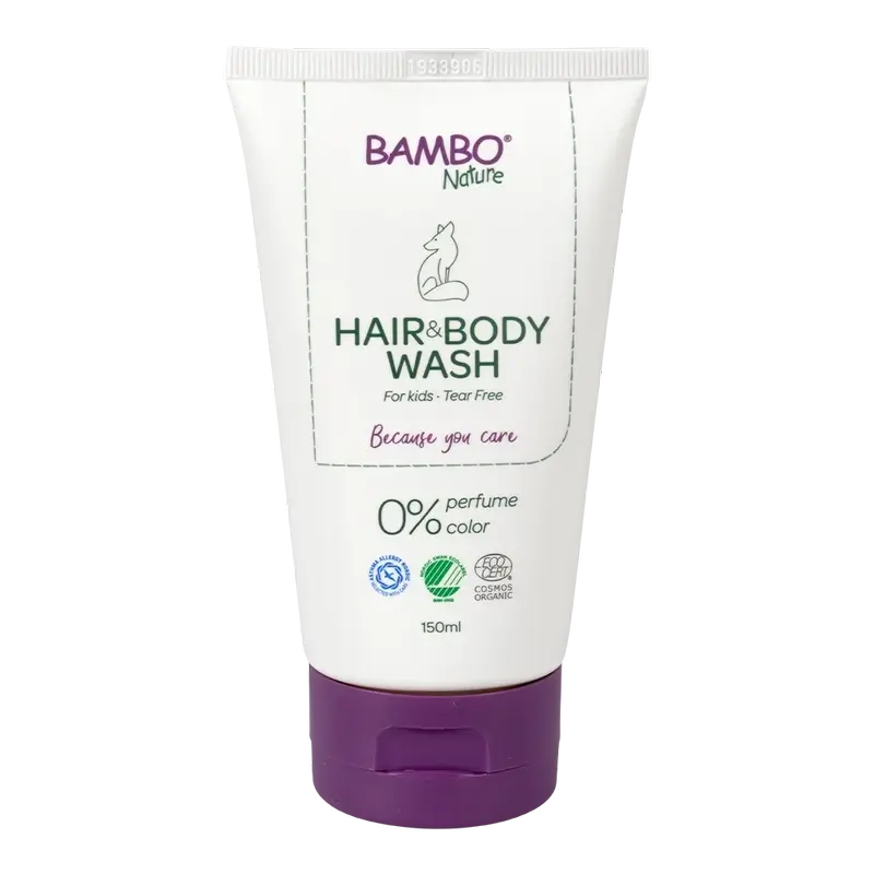 Bambo Nature Badegel & Shampoo, 150 ml
