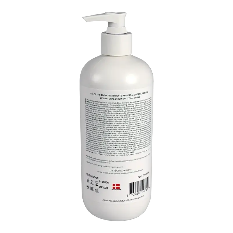 Bambo Nature Duschgel & Shampoo, 500 ml