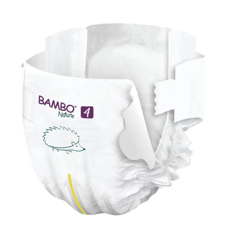 Bambo Nature Windeln Größe 4 (7-14 Kg), 48 Stück.