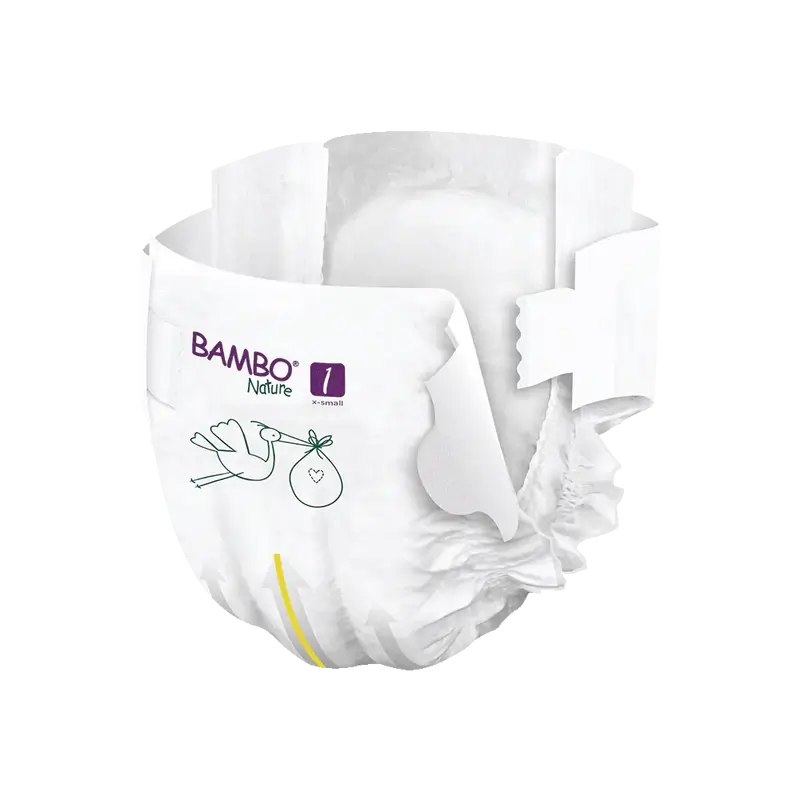 Bambo Nature Windeln Größe 1 (2-4G), 22 Stück.