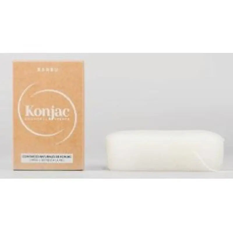 Banbu Konjac Exfoliating Body Sponge White, 5 Gr