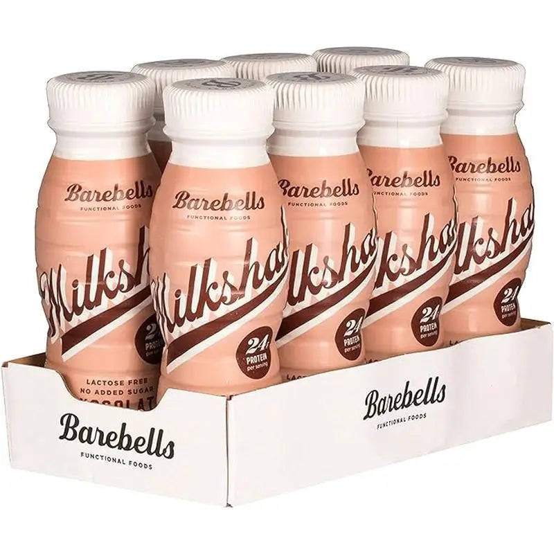 Barebells Pack Milkshake Schokolade, 8 Stück x 330 ml