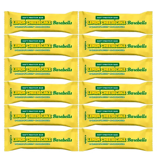Barebells Zitronen-Käsekuchen, 12 x 55 gr Packung