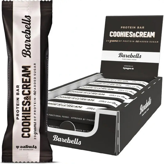 Barebells Pack Cookies & Cream, 12 Stück x 55 Gramm