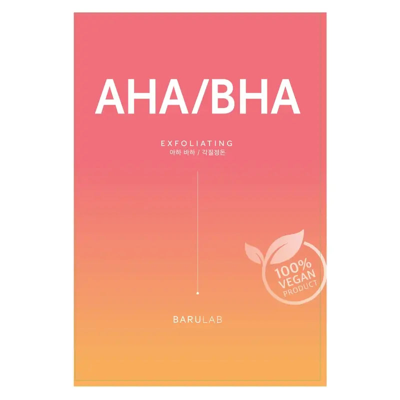 Barulab Die saubere vegane Maske - Aha/Bha, 23 g