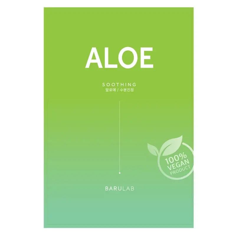 Barulab The Clean Vegan Aloe Maske - Aloe, 23 g