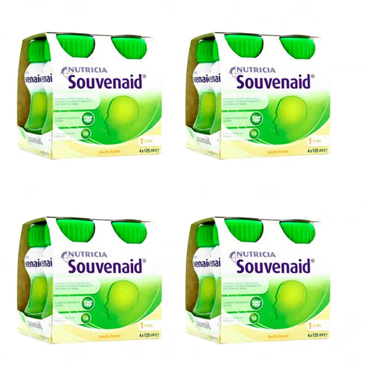 Nutricia Souvenaid Smoothies Vanilla Flavour, 16 units x 125 ml