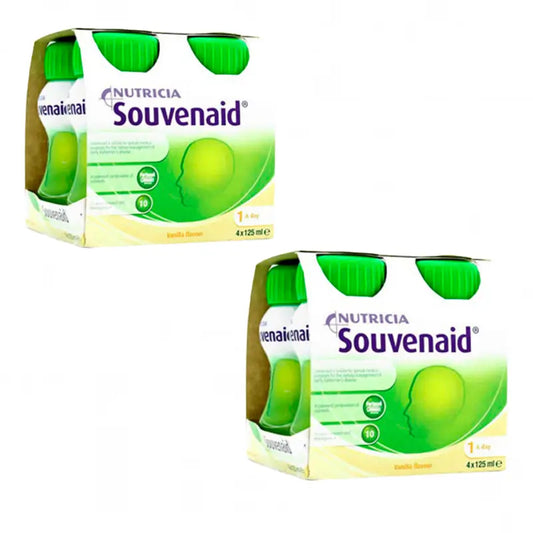 Nutricia Souvenaid Smoothies Vanilla Flavour, 8 units x 125 ml