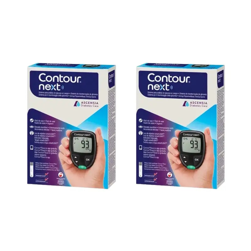 Contour Next Blutzuckermessgerät, 2 Einheiten