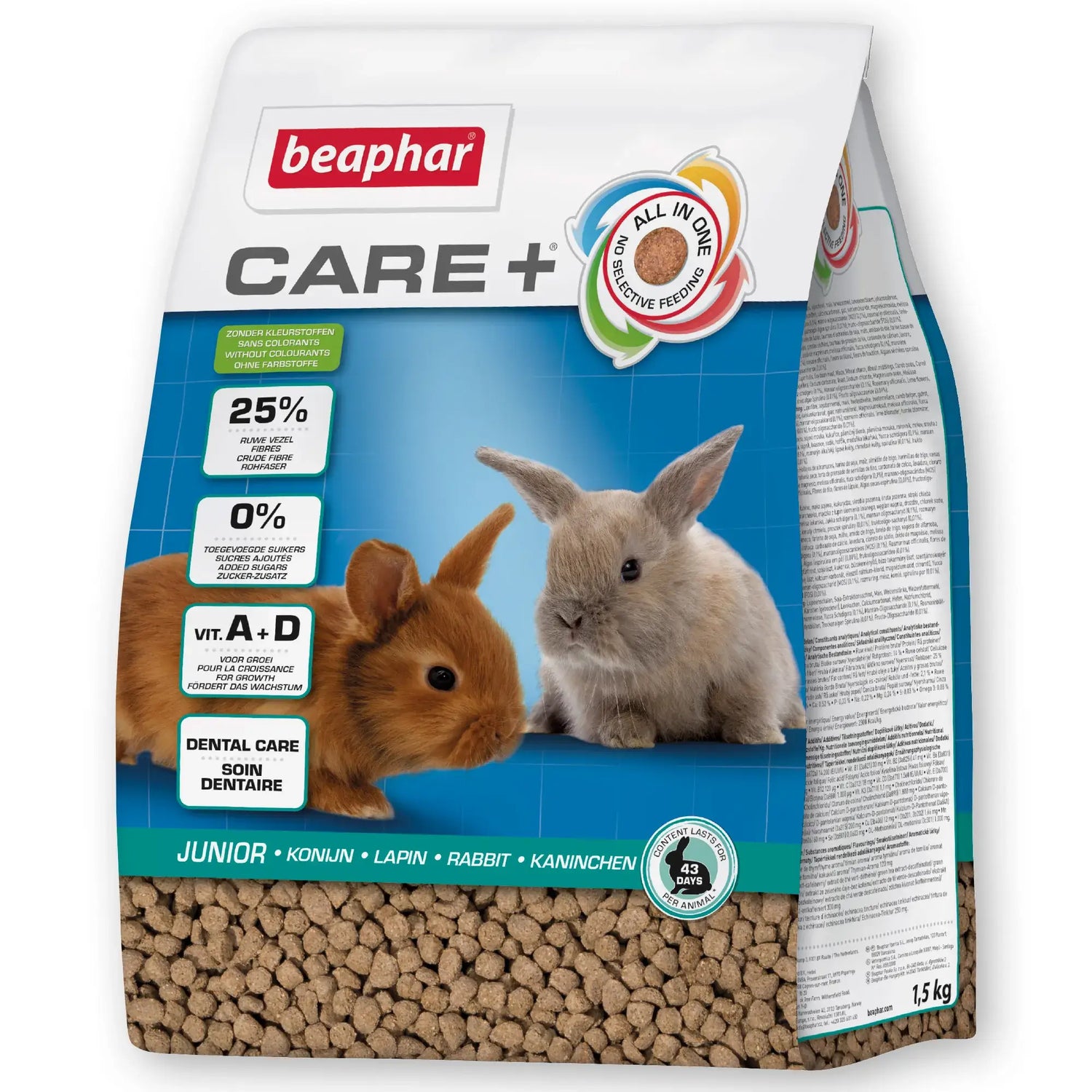 Beaphar Care+ Kaninchen Jr, 1,5 kg