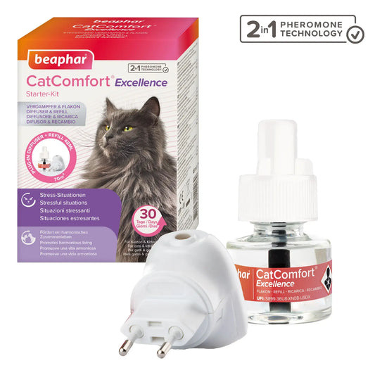 Beaphar Cat Comfort Katzendiffusor und Nachfüllpackung 48 ml
