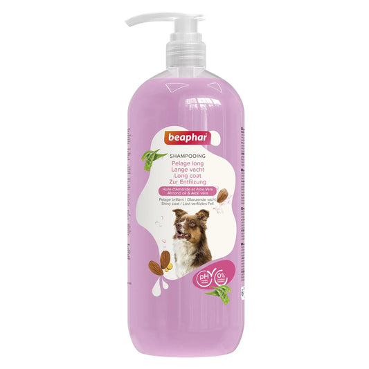 Beaphar Langhaar Shampoo für Hunde, 1L