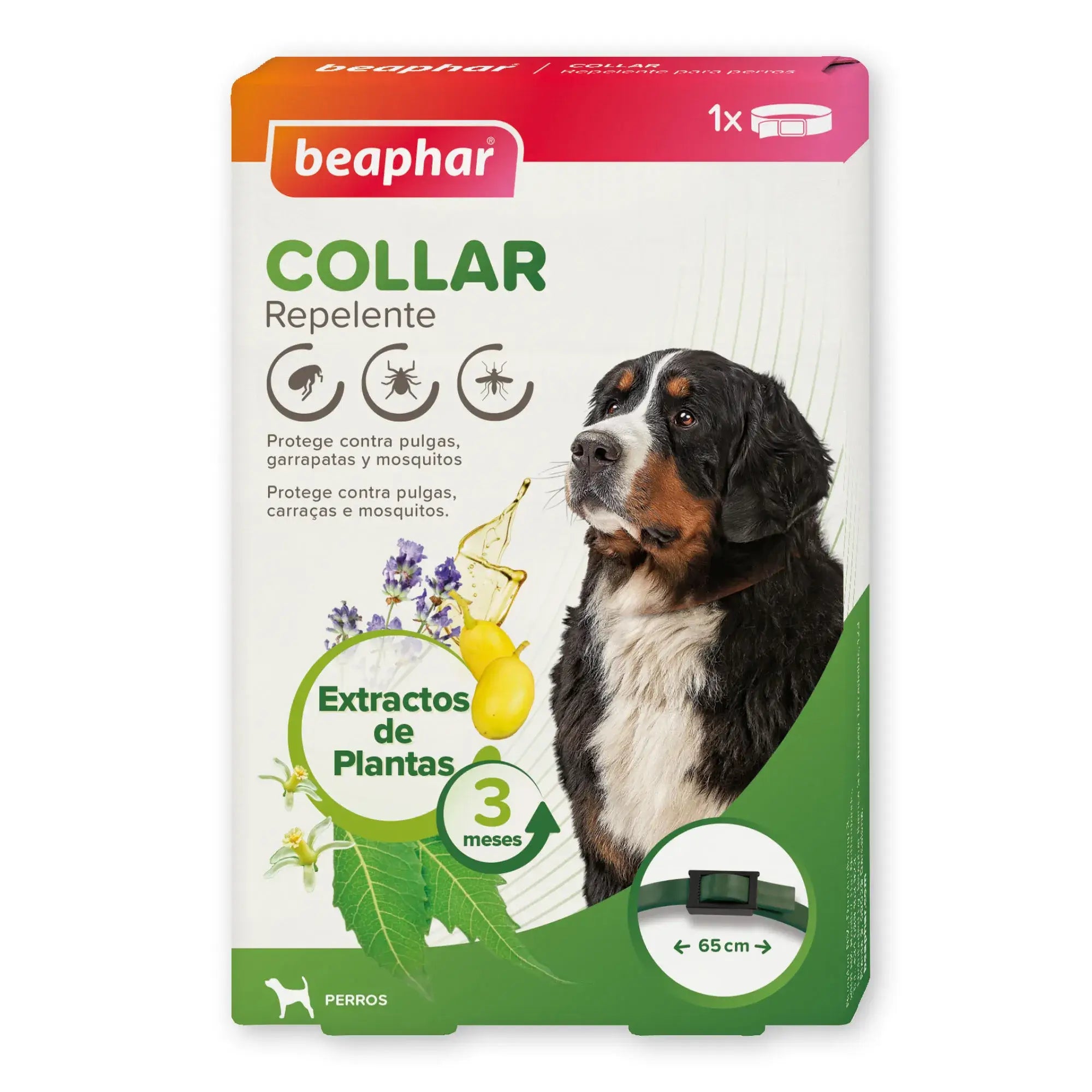 Beaphar Bio Band Hundeabwehrhalsband, 65 cm