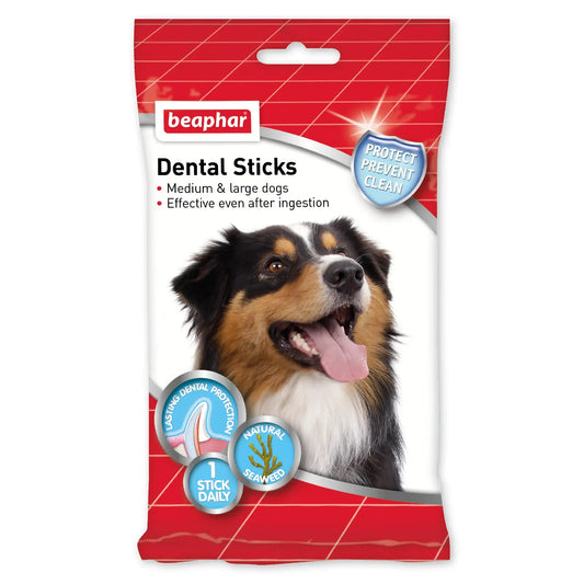 Beaphar Dental Sticks Medium Large Dog 1X182 gr, Hundesnacks