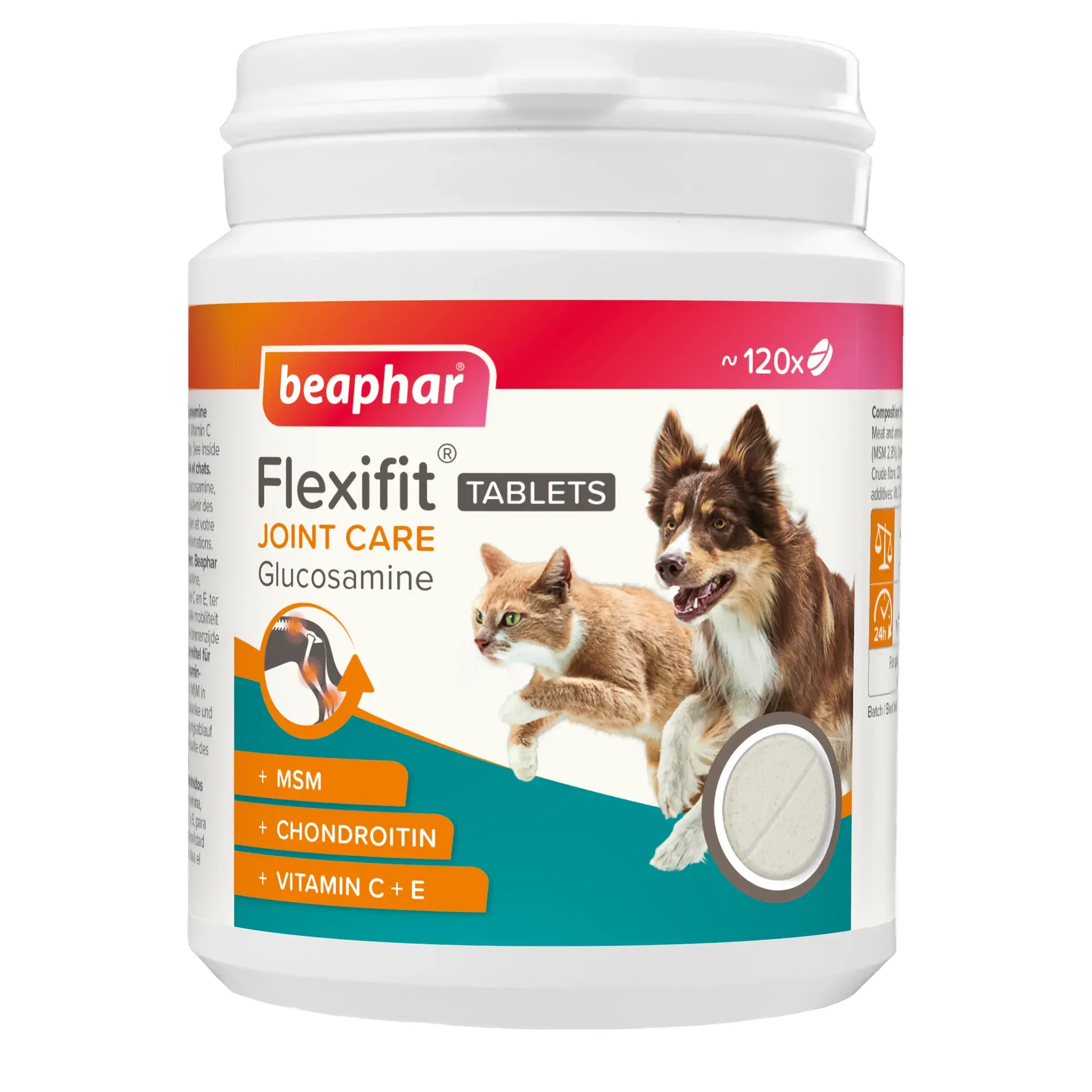 Beaphar Flexifit Glucosamin, 120 Tabletten