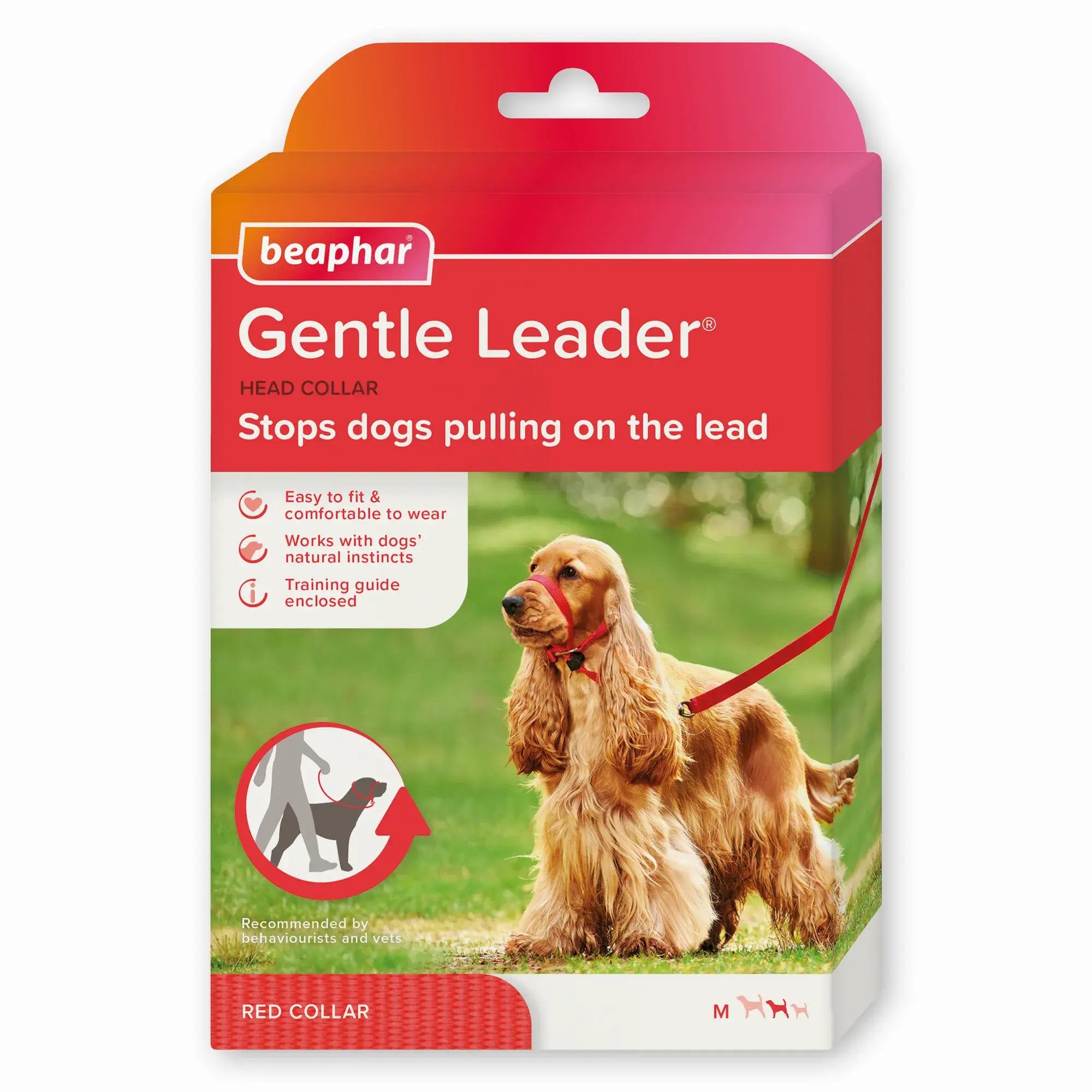Beaphar Gentle Leader Größe M Rot, 1 Stück