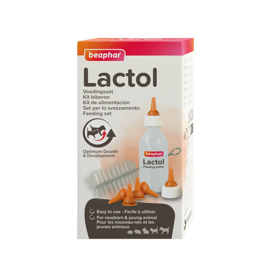 Beaphar Lactol Kit Flasche+6Titel+Reinigungsmittel