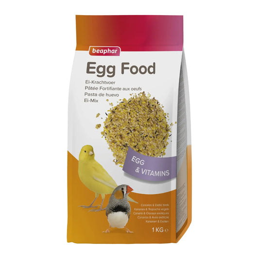 Beaphar Eierpaste für Kanarienvögel und Exoten, 1 kg