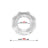 Beast Rings Super Flexible Polygonal Cock Ring 2.2 Cm Transparent