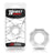 Beast Rings Super Flexible Polygonal Cock Ring 2.2 Cm Transparent