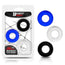 Biest Ringe Set 3 Penis Ringe 3 Farben 1.6 Cm
