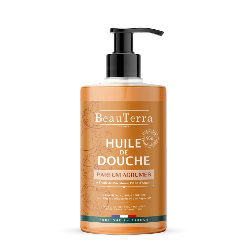 Beauterra Orangen-Mandarinen-Duschöl, 750ml