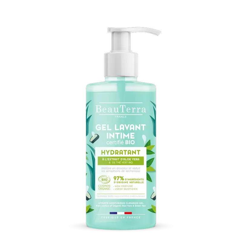 Beauterra Bio-Feuchtigkeitsduschgel für den Intimbereich, 500 ml