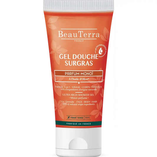Beauterra Körperhygiene Duschgel Monoï 100 Ml