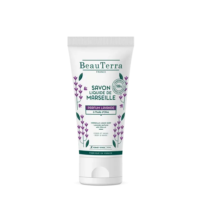 Beauterra Körperpflege Marseille Seife Lavendel 100 Ml