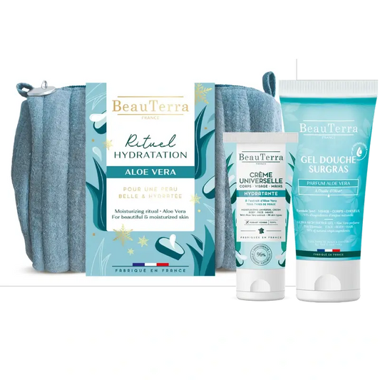 Beauterra Körperhygiene Aloe Vera Feuchtigkeitspflege Ritual Toilettenartikel Set