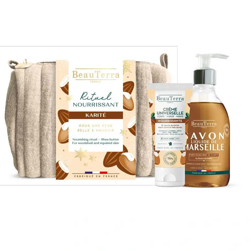 Beauterra Body Care Shea Butter Nourishing Ritual Toilettenartikel-Set