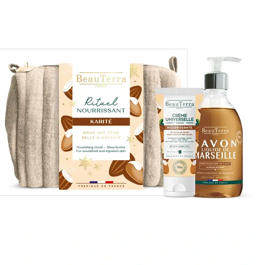 Beauterra Body Care Shea Butter Nourishing Ritual Toilettenartikel-Set