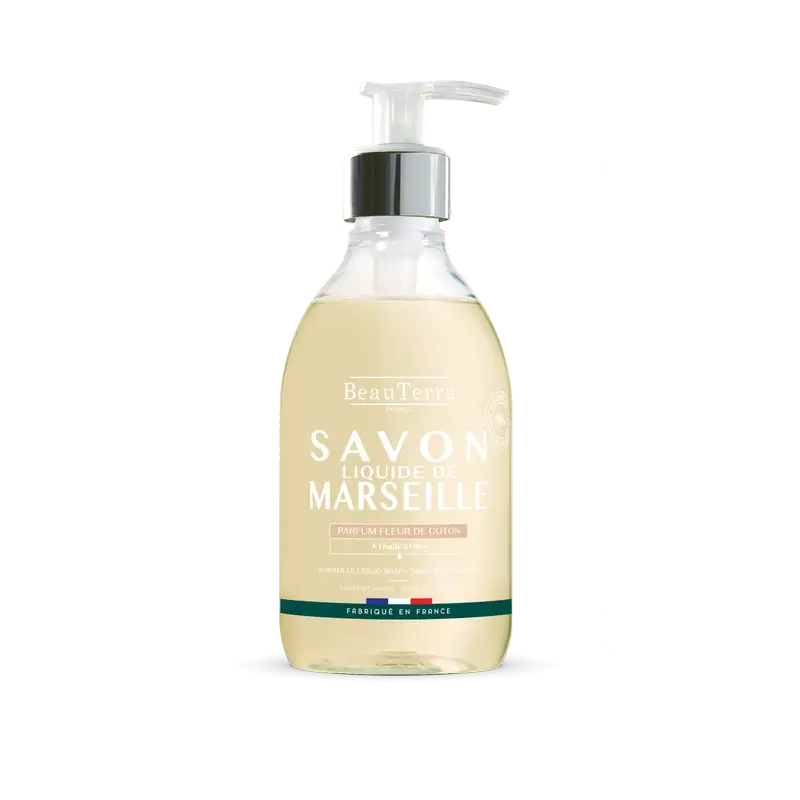 Beauterra Baumwollblüten Marseille Seife, 300 ml