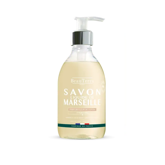Beauterra Baumwollblüten Marseille Seife, 300 ml