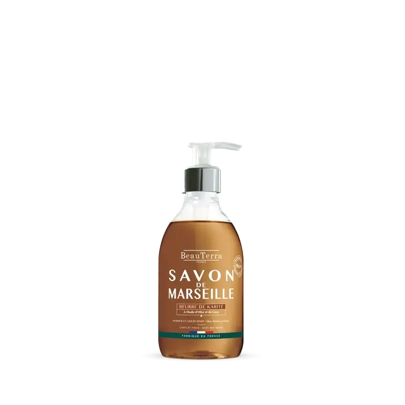 Beauterra Shea Butter Marseille Seife , 300 ml