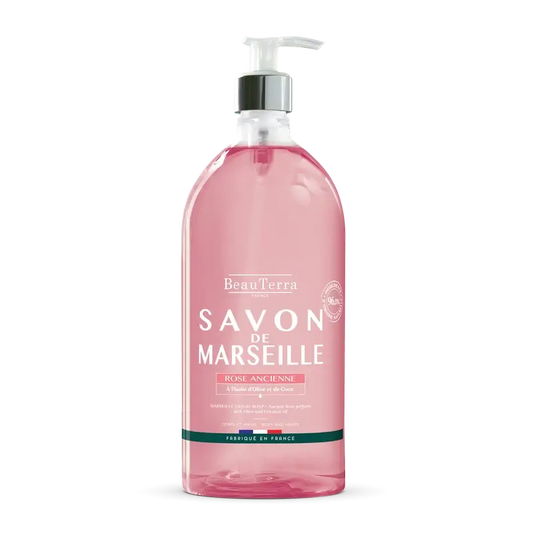 Beauterra Marseille-Seifen Antique Rose Marseille Seife , 1000 ml