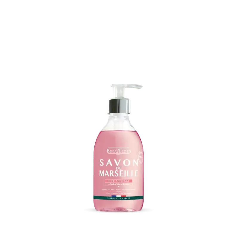 Beauterra Marseille-Seifen Antique Rose Marseille Seife, 300 ml